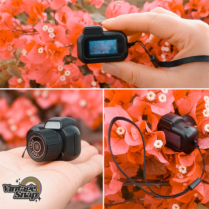 VintageSnap™ - Mini Digital Camera + 32 GB Memory Card!